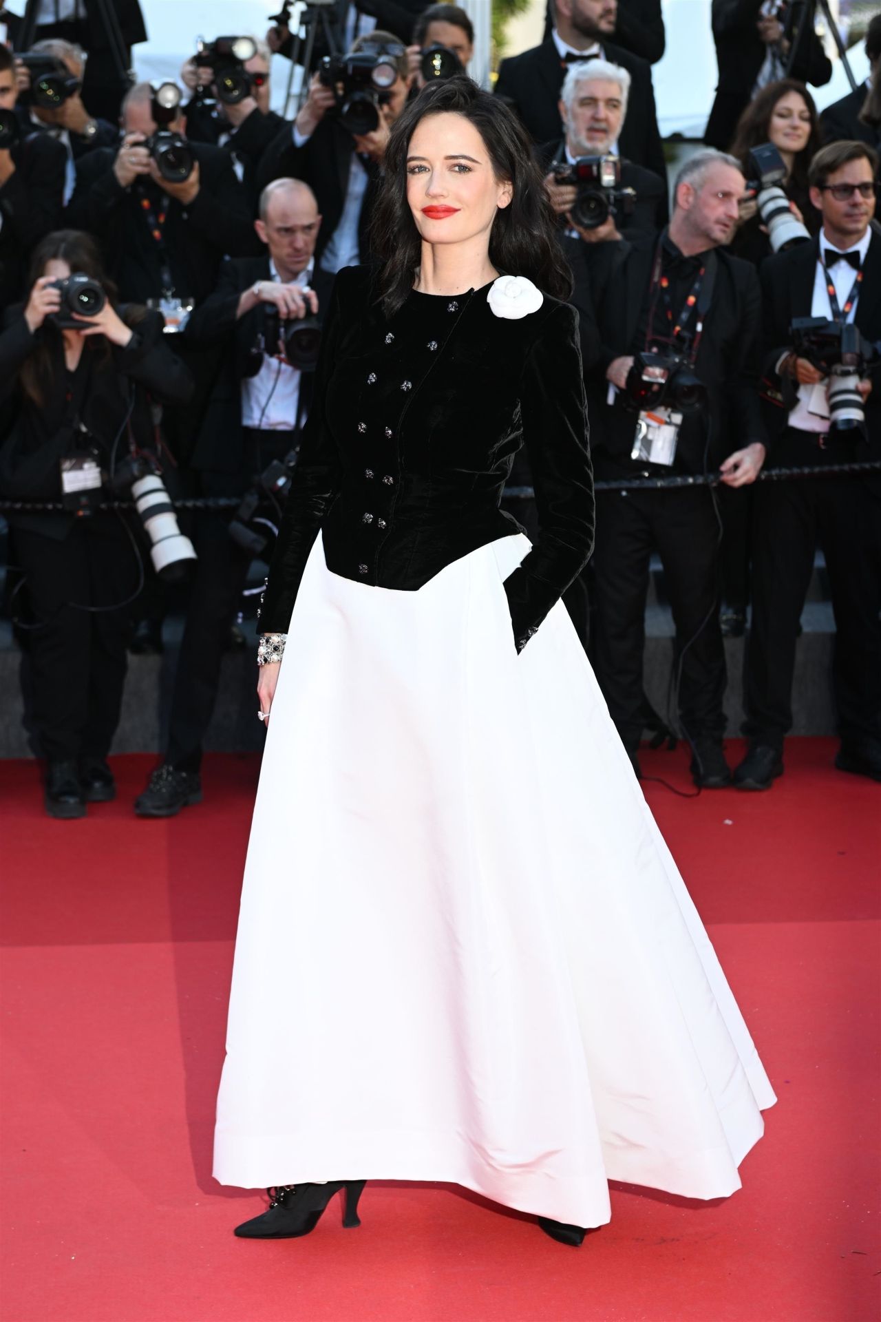 Eva Green at Emilia Perez Red Carpet at Cannes Film Festival3